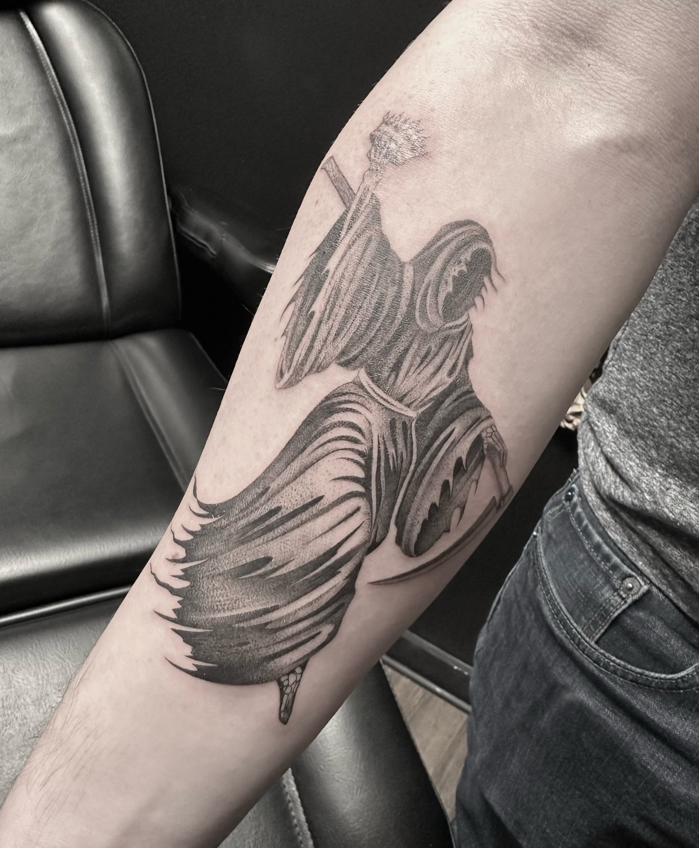 Tattoo by @cj.concepts — black_and_grey