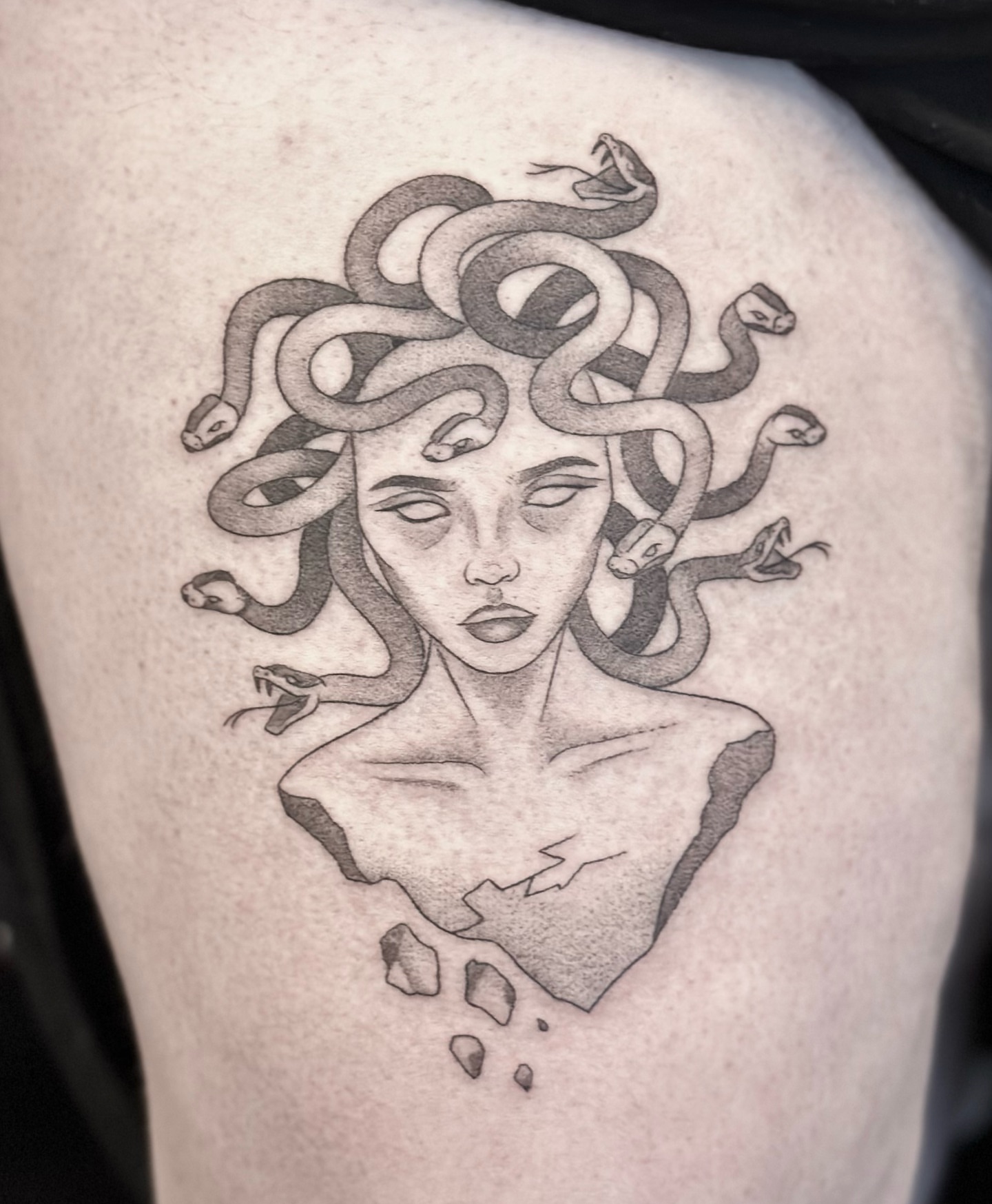 Tattoo by @cj.concepts — black_and_grey, realism
