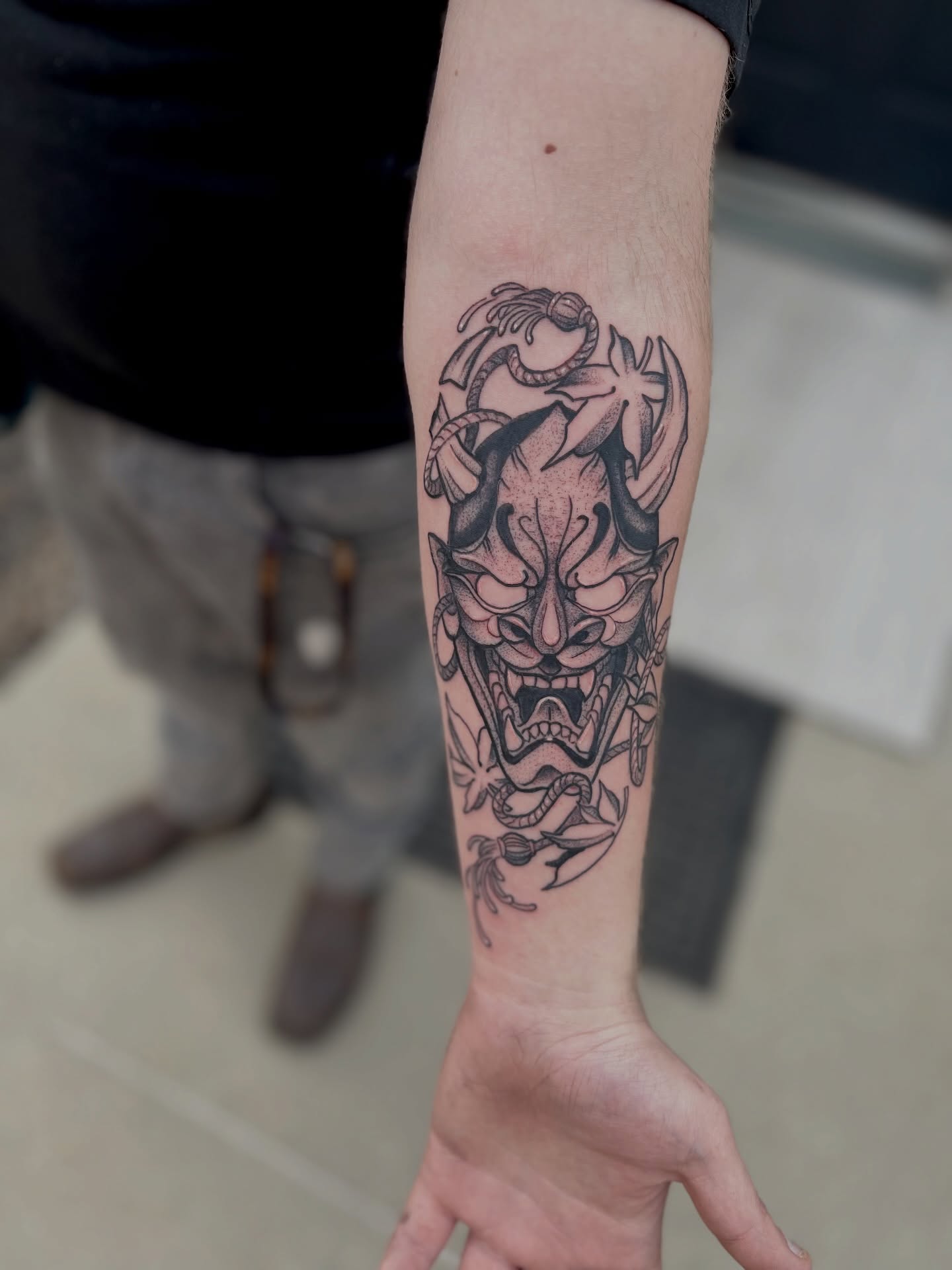 Tattoo by @andrewwatkinstattoos — black_and_grey