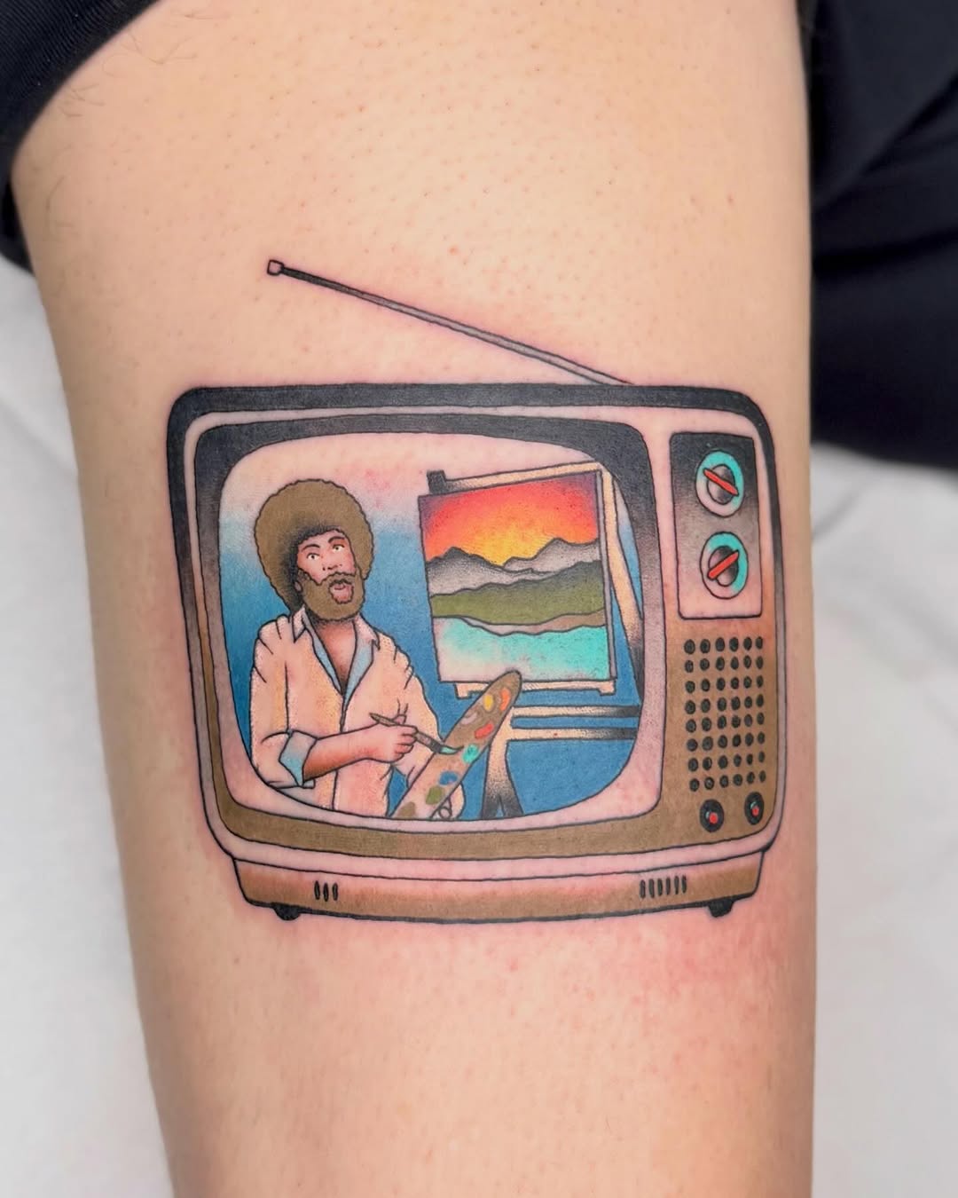 Tattoo by @curtisstairstattoo — new_school, realism
