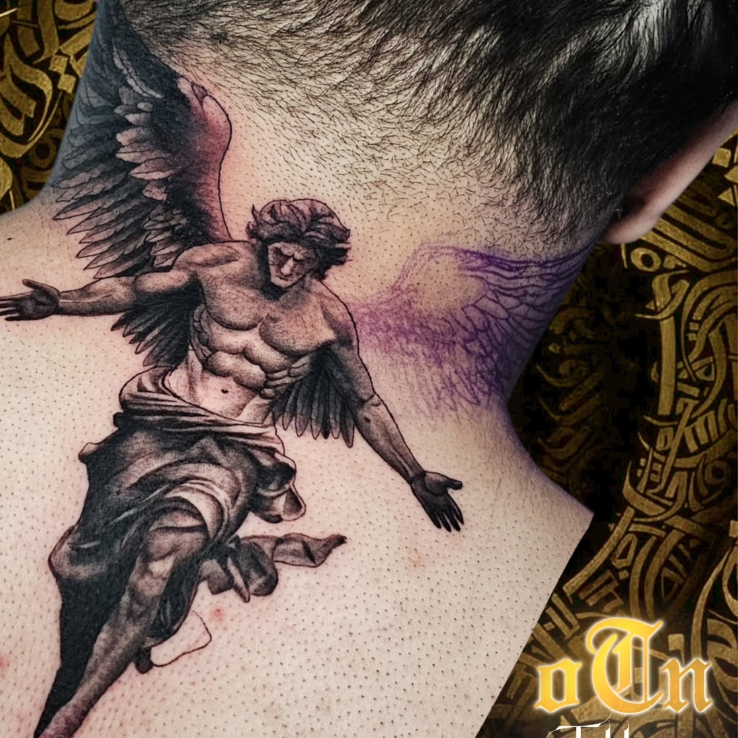 Tattoo by @josh_otn — dotwork, realism
