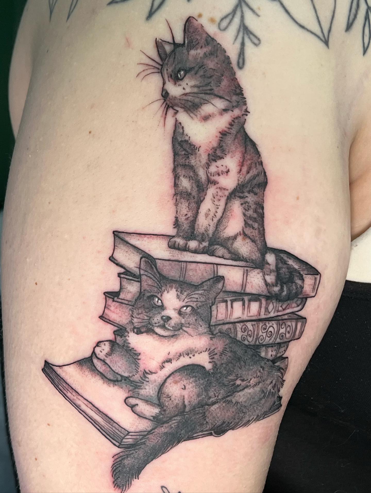 Tattoo by @shani.tattoo — realism, black_and_grey