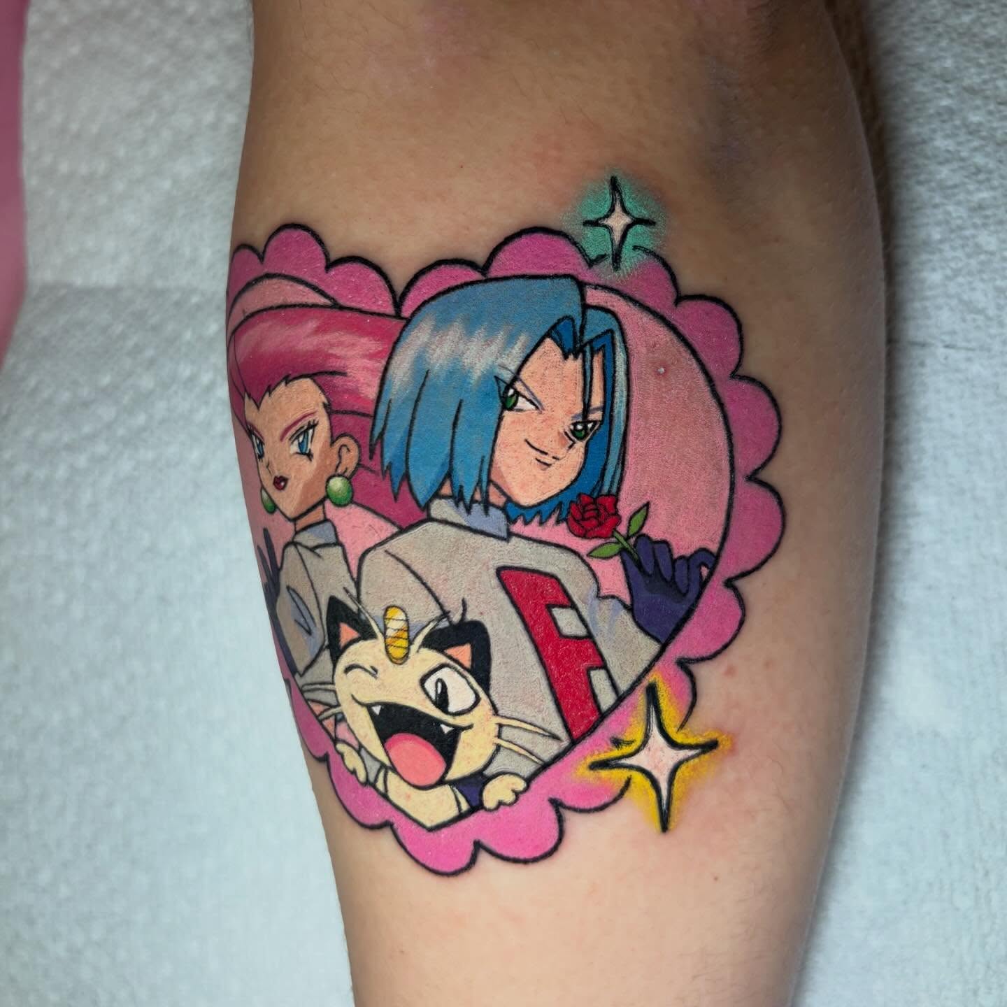 Tattoo by @juliet_miller — anime