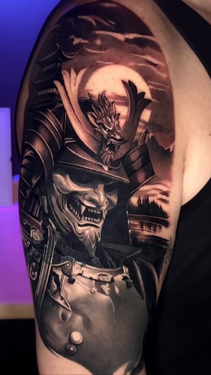 Tattoo by @nebesnuy_art — realism, black_and_grey