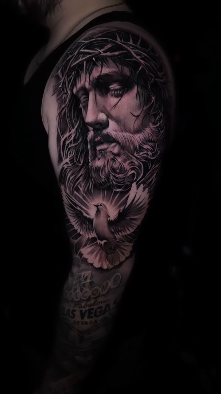 Tattoo by @igor.blackrhino — realism, black_and_grey