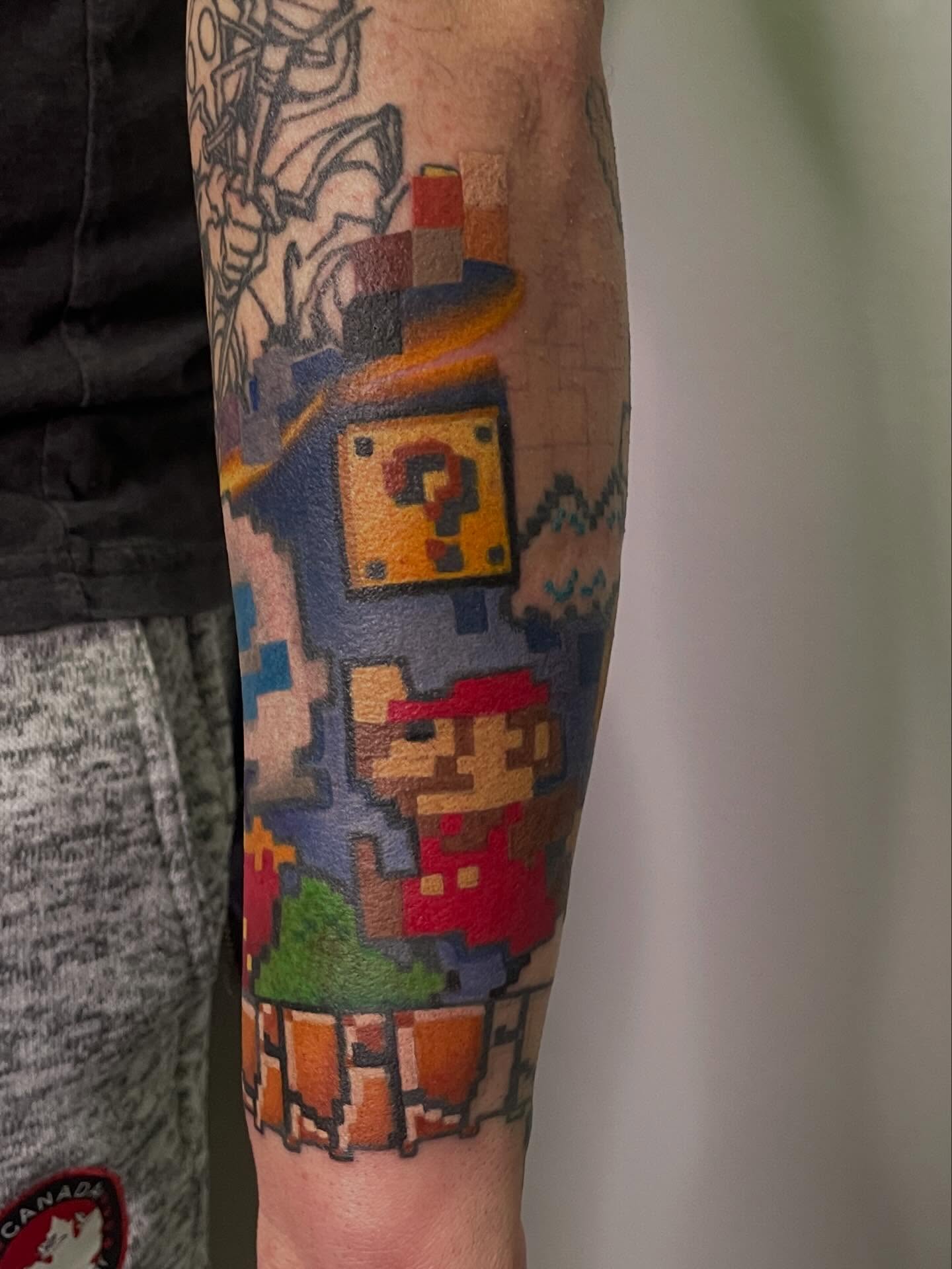 Tattoo by @karenm_tattoos — dotwork