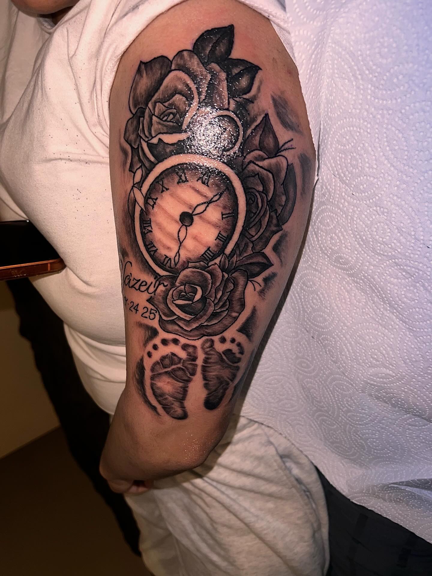 Tattoo by @inkedby_sonya_son — black_and_grey, realism