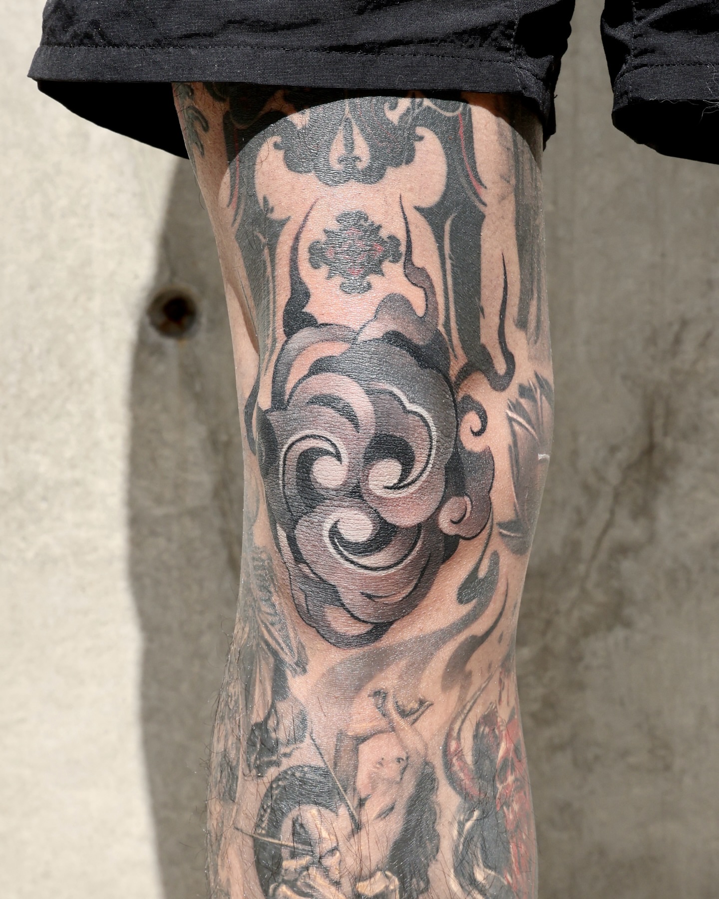 Tattoo by @sunvysideup — black_and_grey