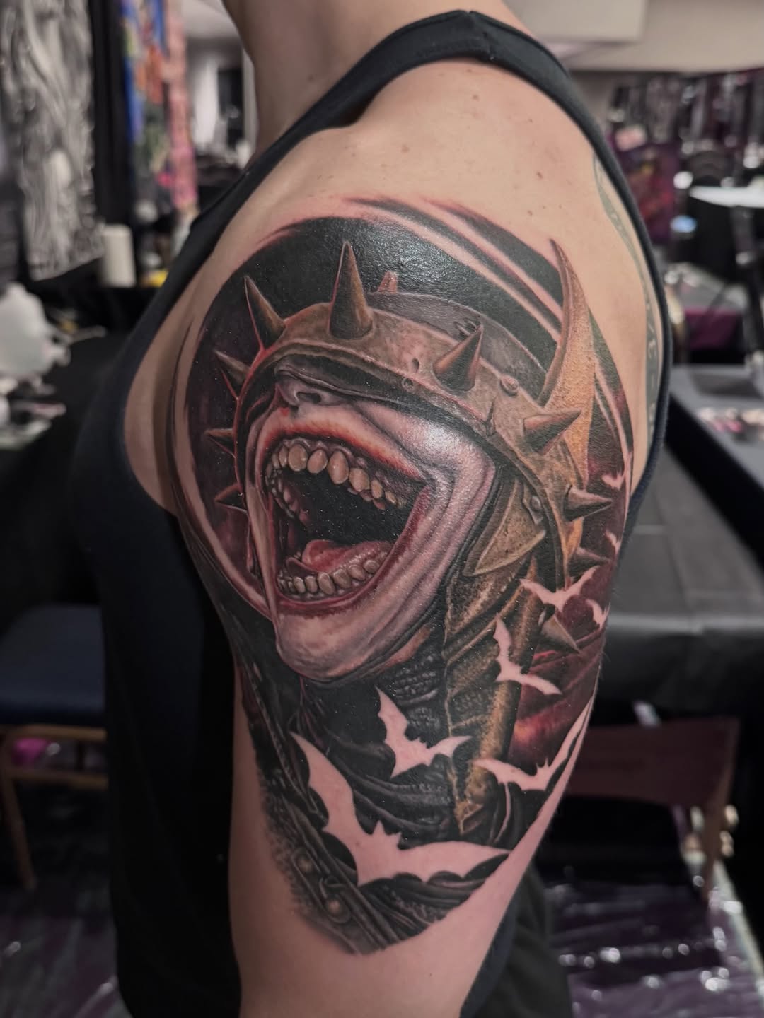 Tattoo by @jhedguevaratattoos — realism, dark_realism
