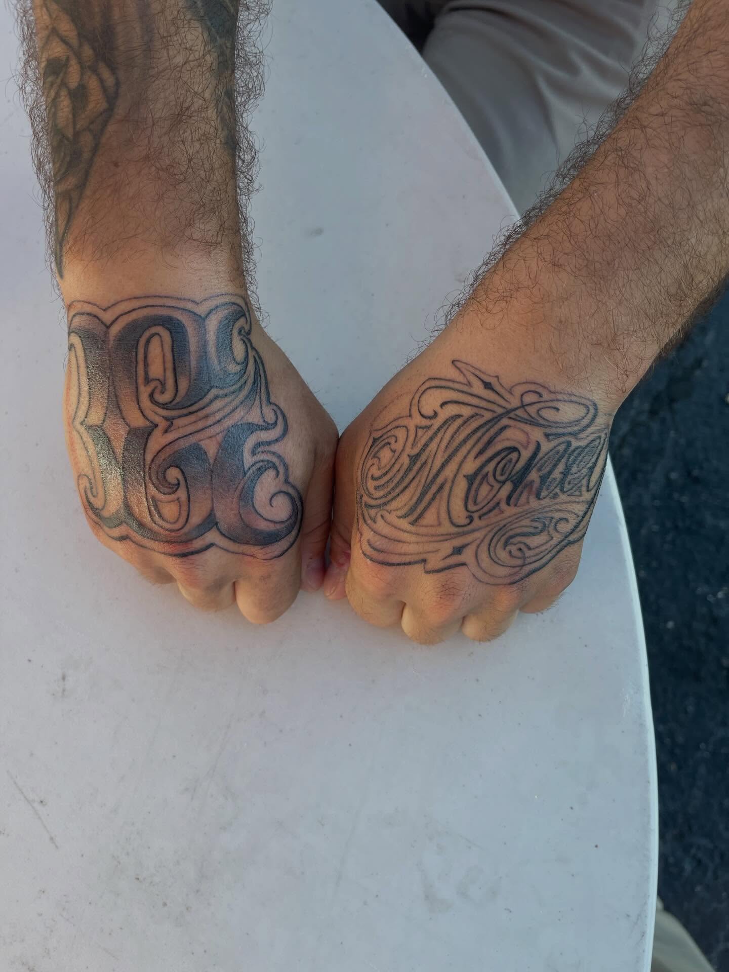 Tattoo by @jrotattoos — lettering_script
