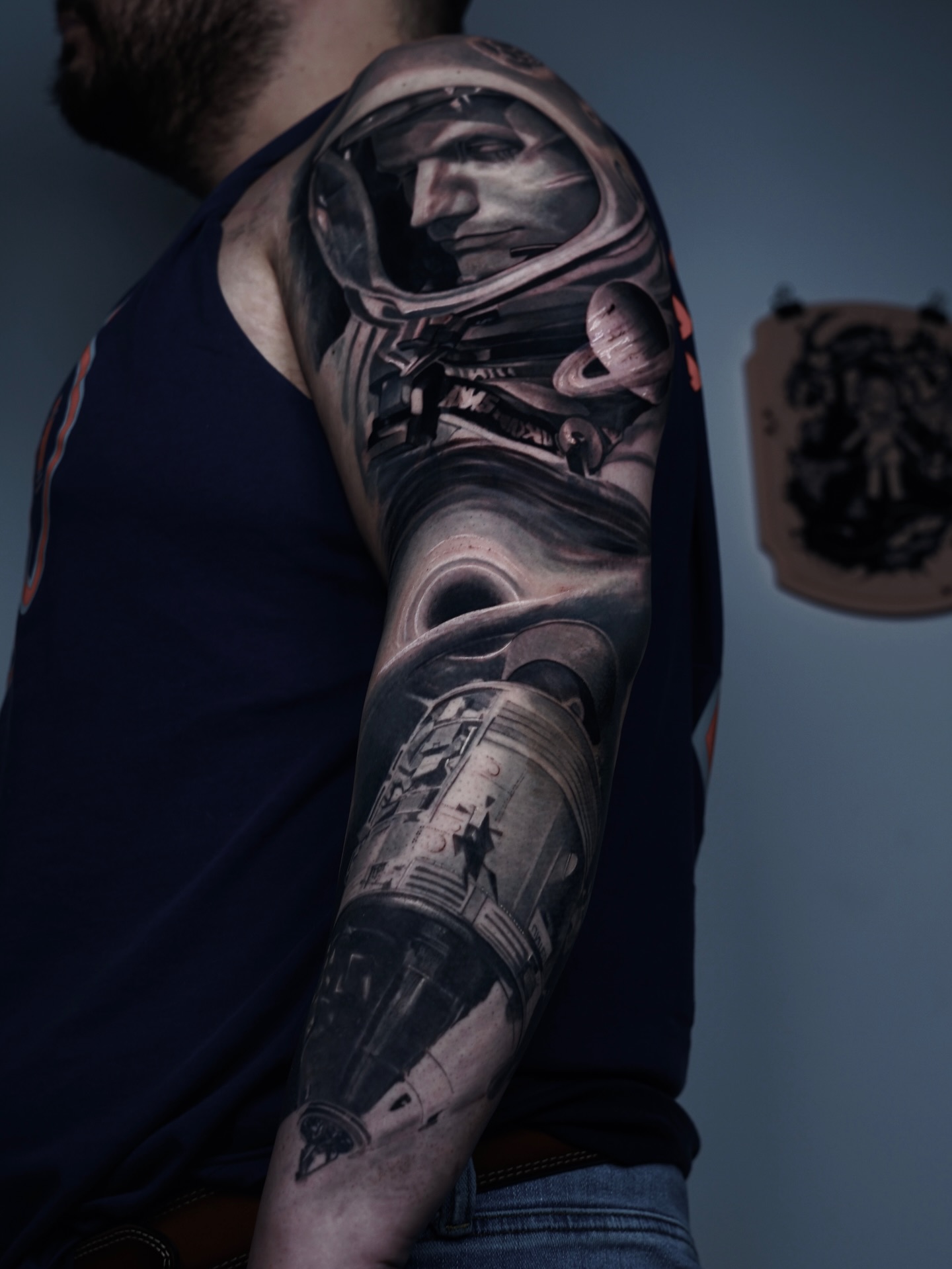 Tattoo by @rene_artt — realism, black_and_grey