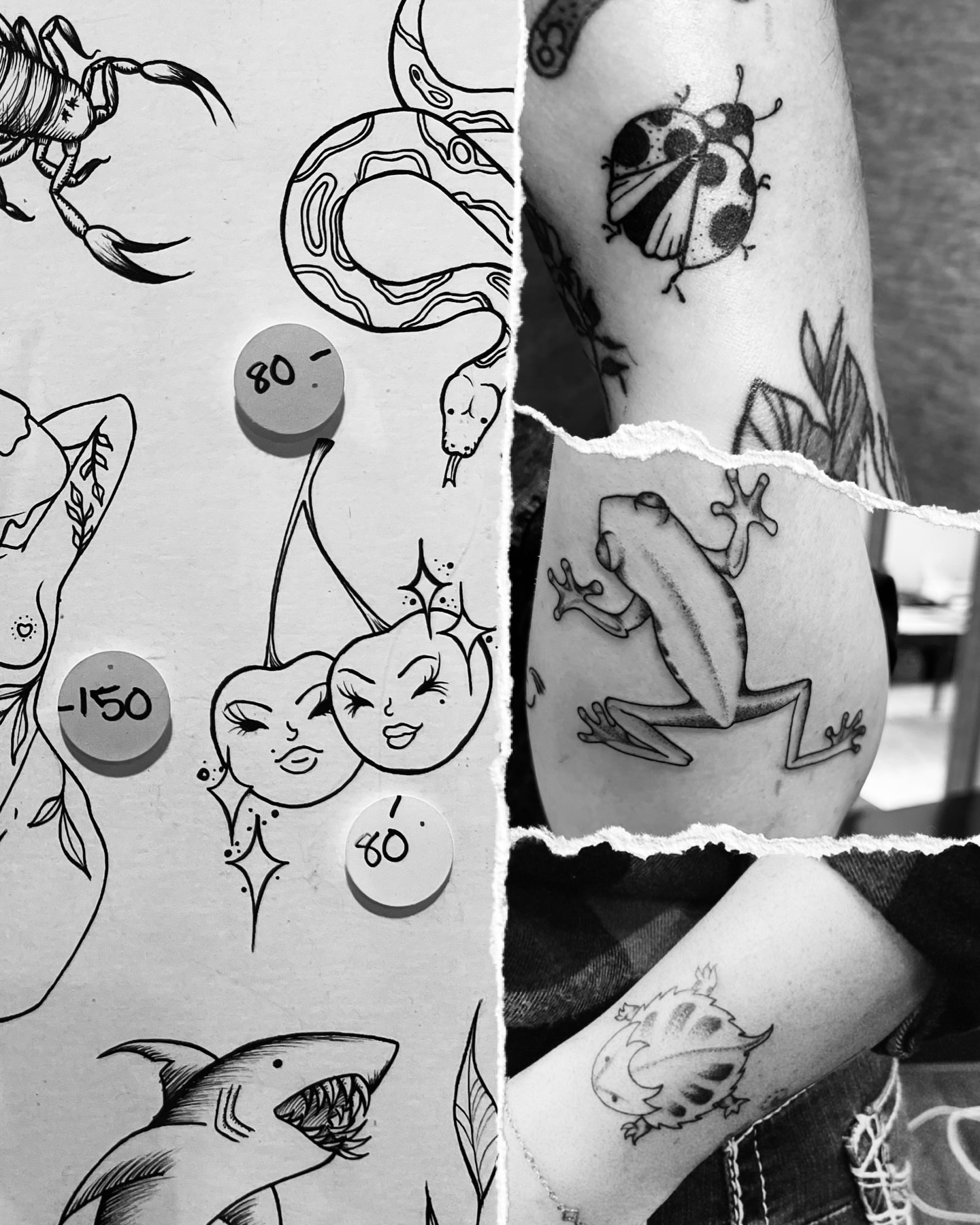 Tattoo by @angiestattoosaz — black_and_grey
