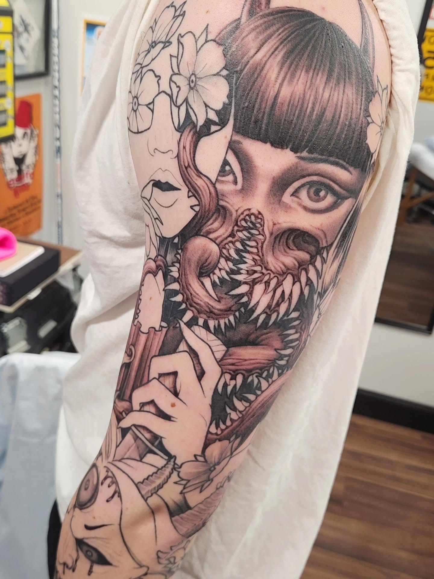 Tattoo by @jeffberm — realism, dark_realism