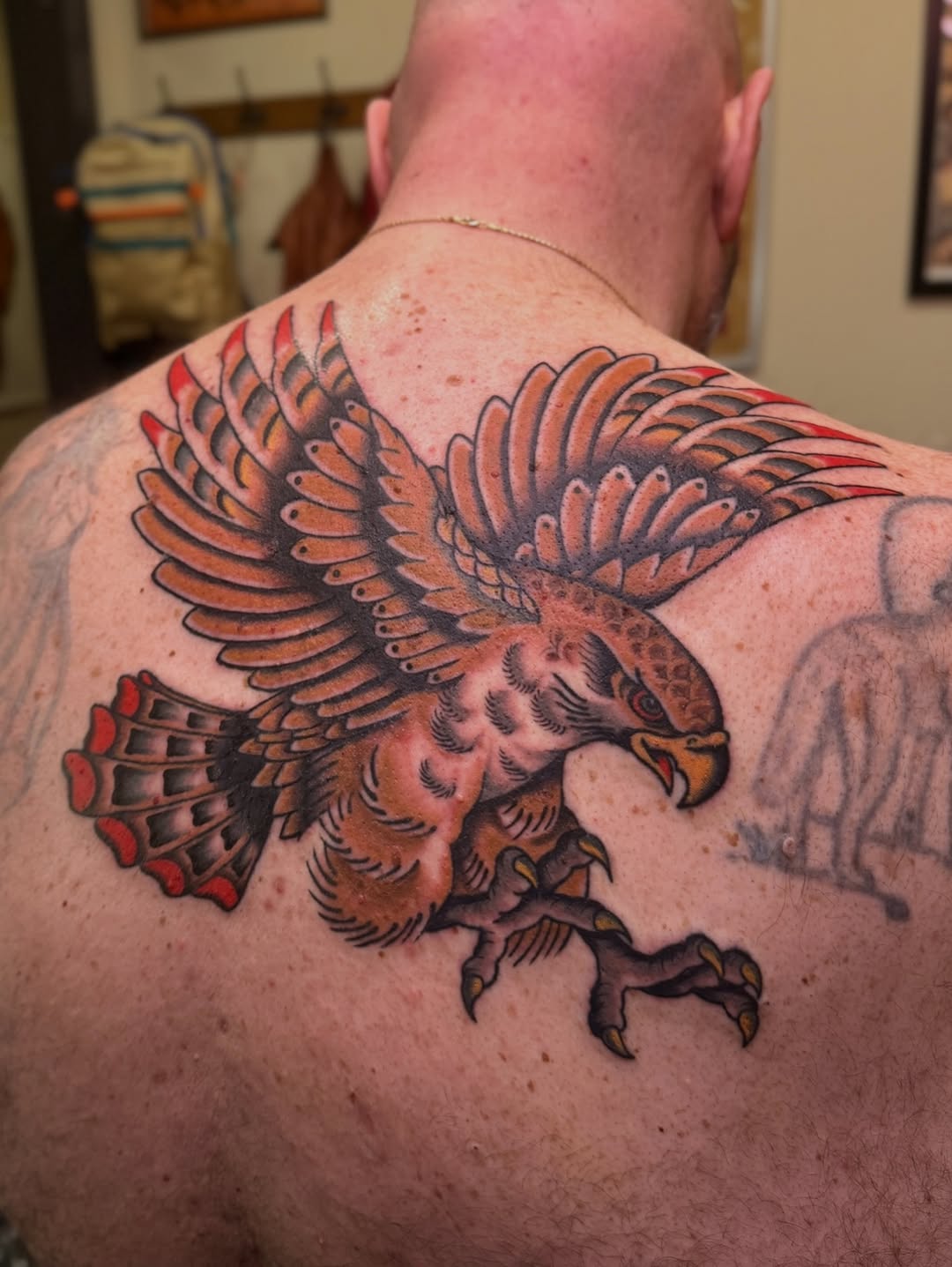 Tattoo by @colournegative — american_traditional, realism