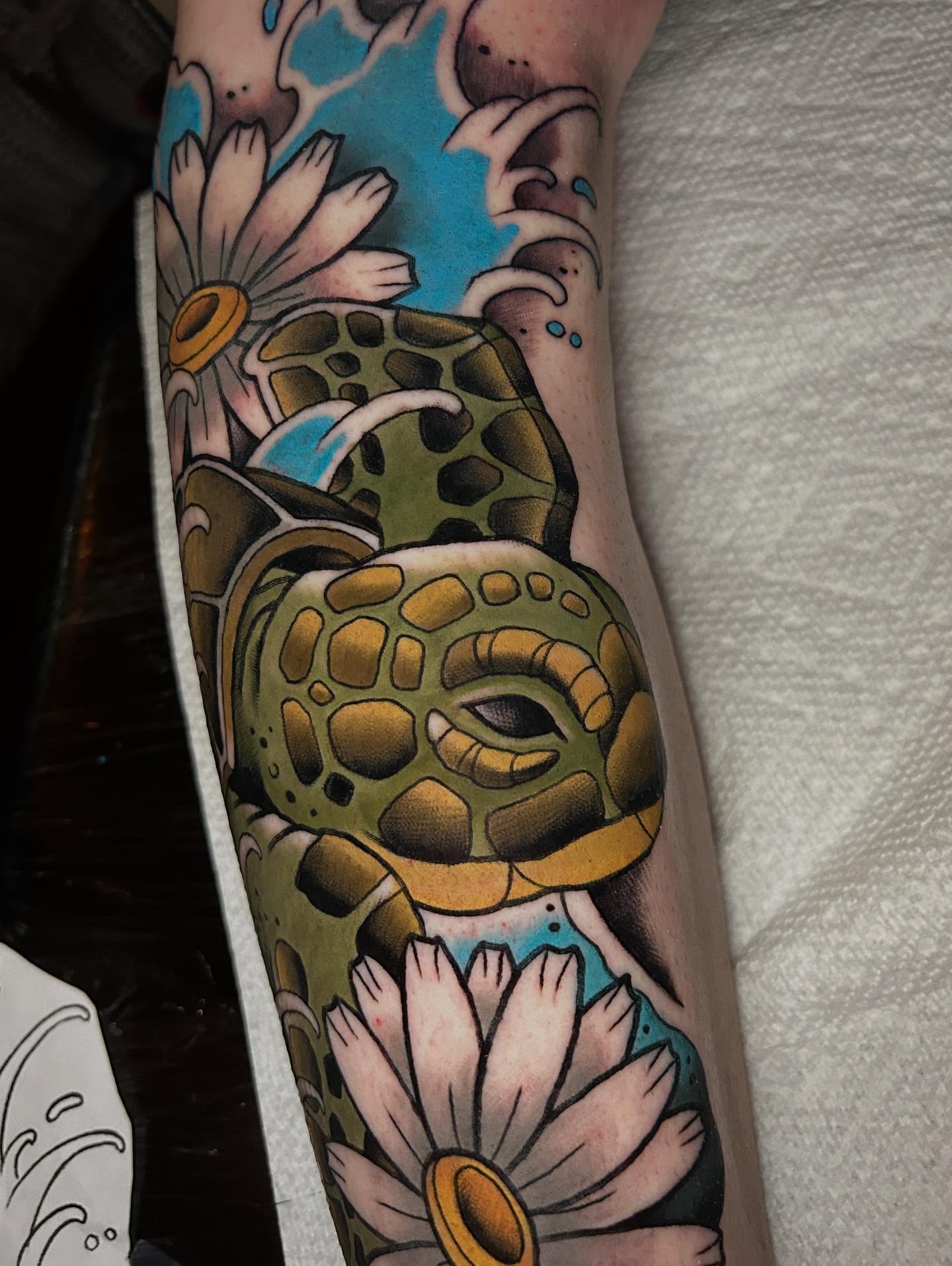 Tattoo by @skeletonkeytattoos — american_traditional