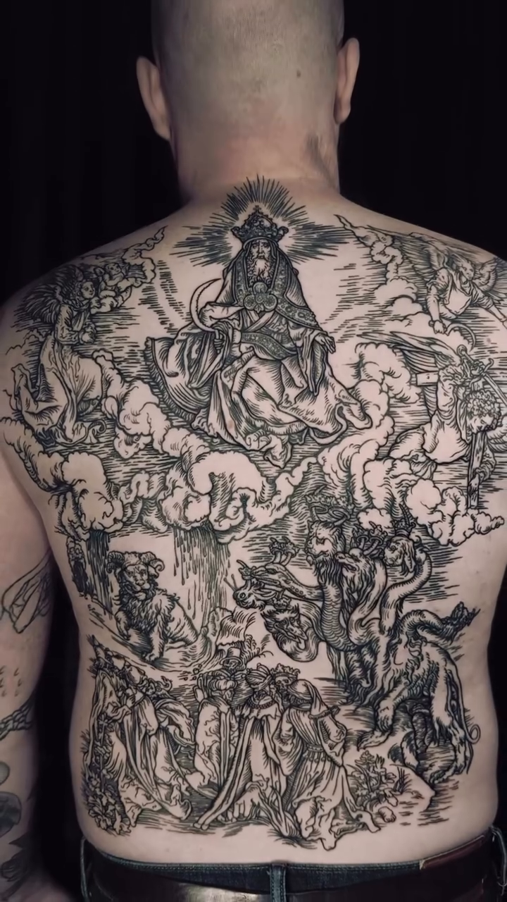 Tattoo by @sashawoland β black_and_grey, illustrative