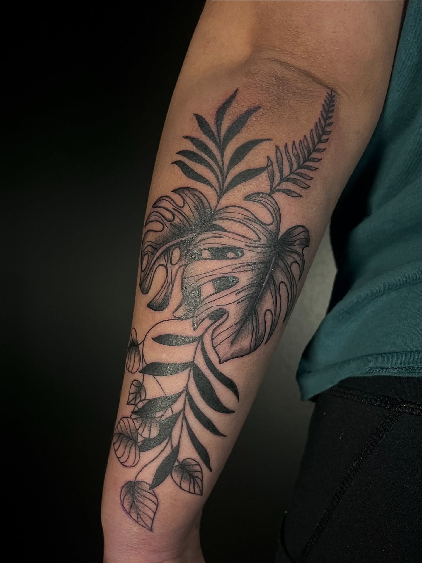 Tattoo by @sailor_riot — black_and_grey
