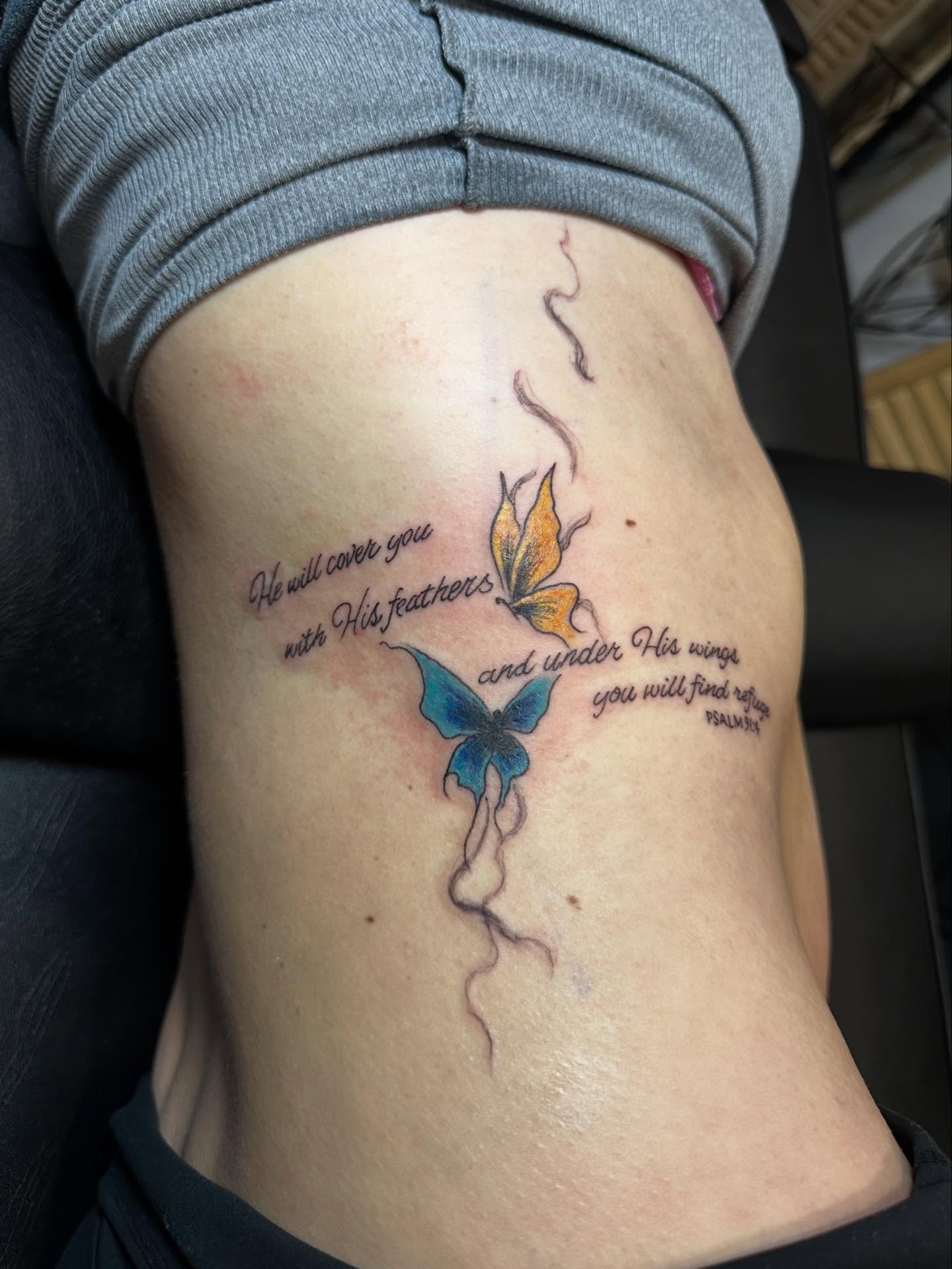 Tattoo by @jewelstattoos_ — watercolor