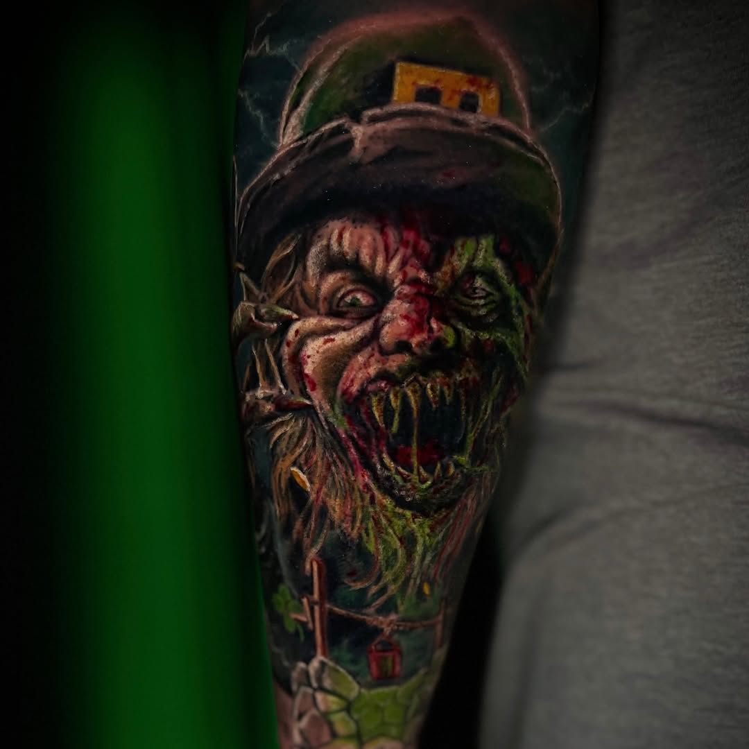 Tattoo by @ghostbutchertattoos — realism, dark_realism