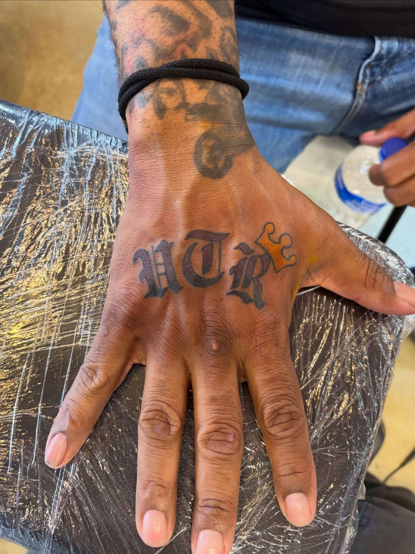 Tattoo by @rest_press — lettering_script