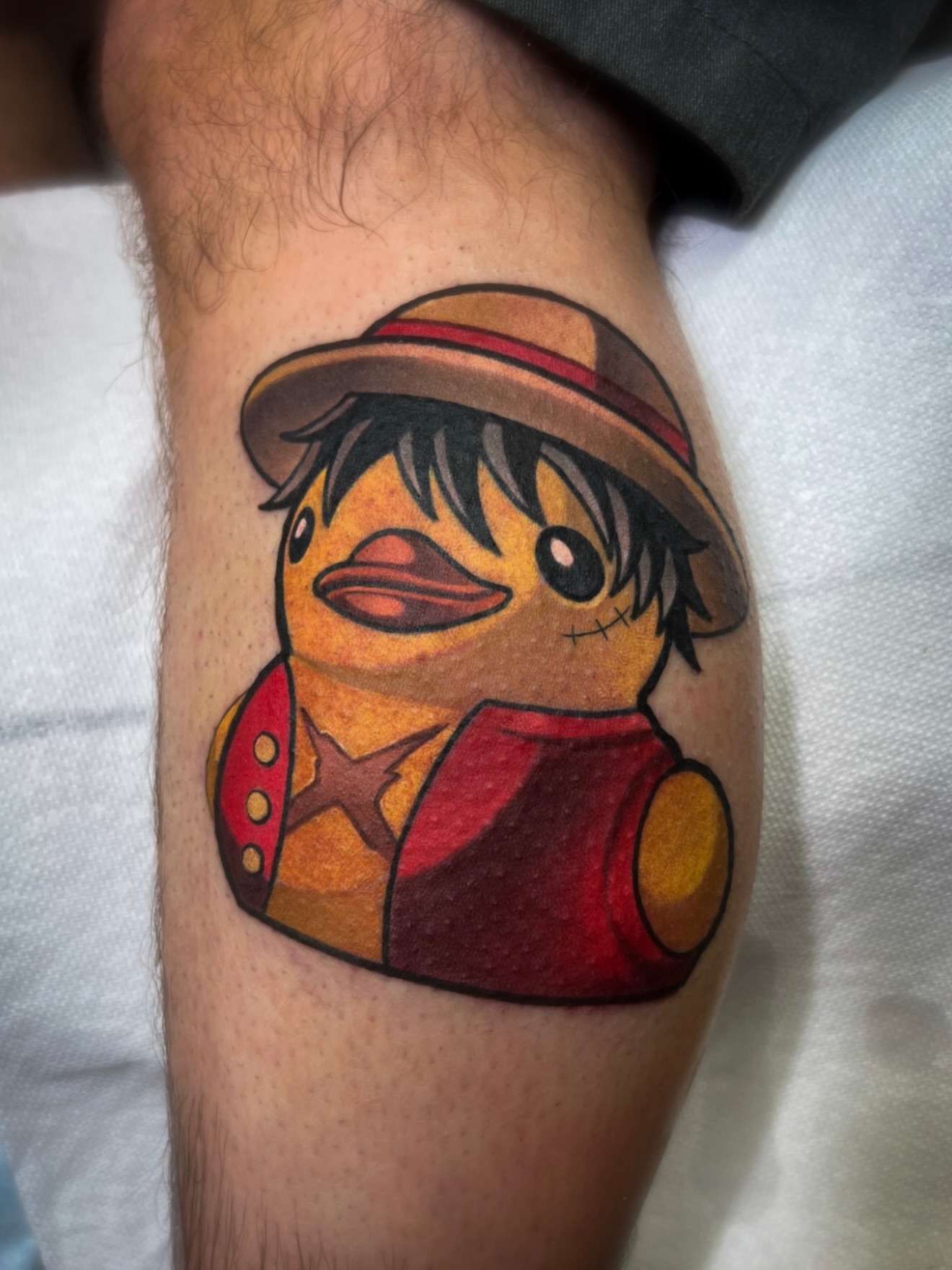 Tattoo by @_jaketattoos — anime