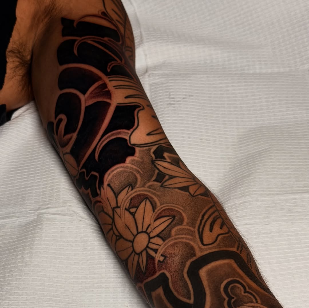 Tattoo by @rui_tattoos — japanese_irezumi, black_and_grey