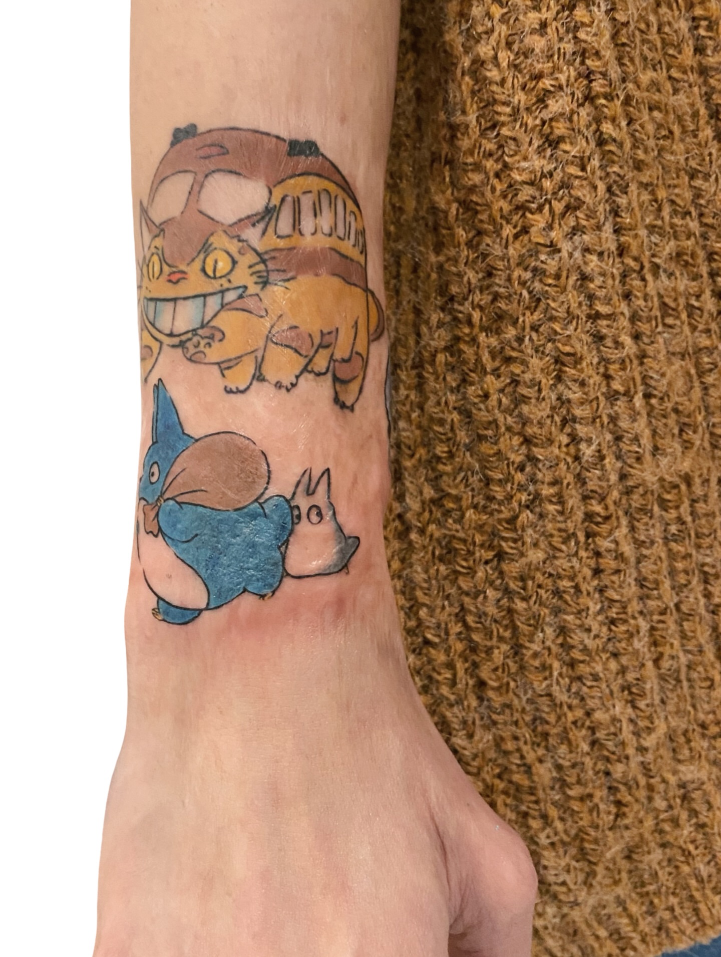 Tattoo by @angustattoo — anime