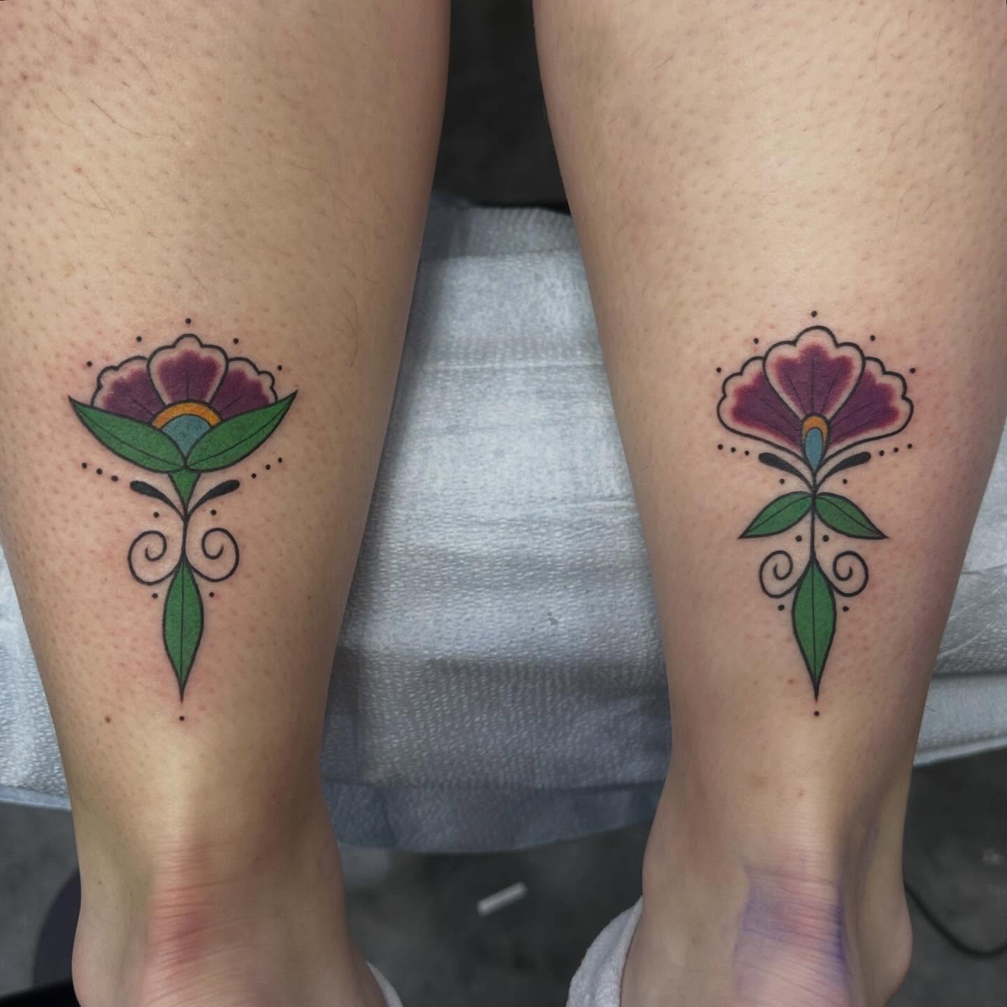 Tattoo by @madwashtattoos — dotwork