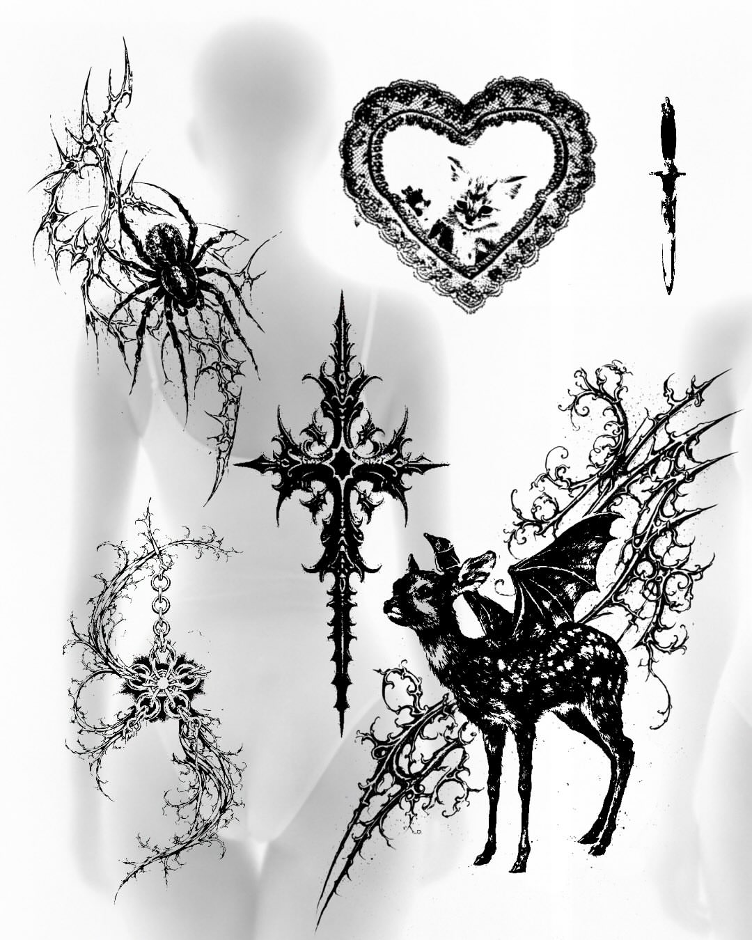 Tattoo by @oxurminexo — blackwork, dark_realism