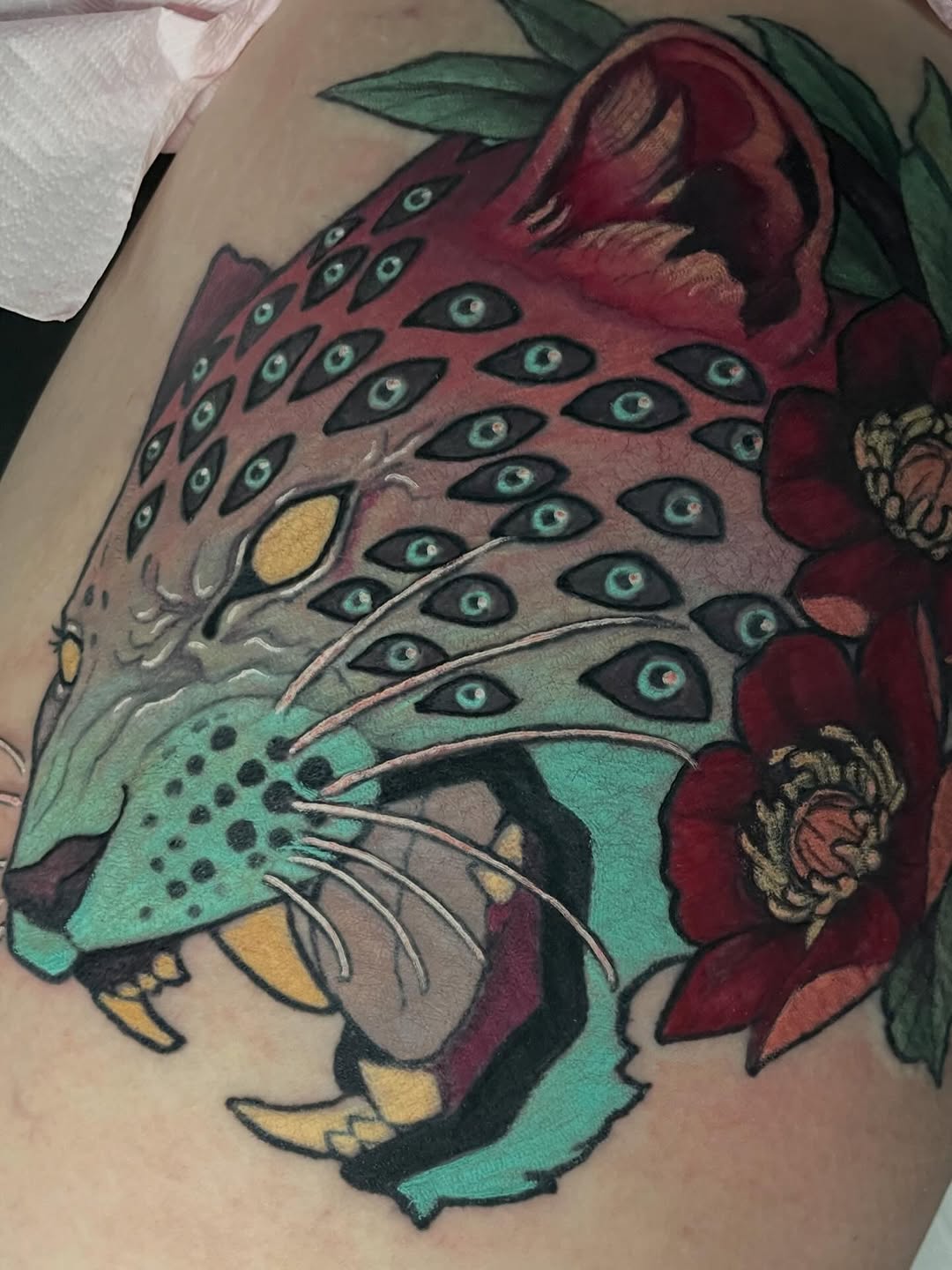 Tattoo by @leahmarietattoo — neo_traditional, dark_realism