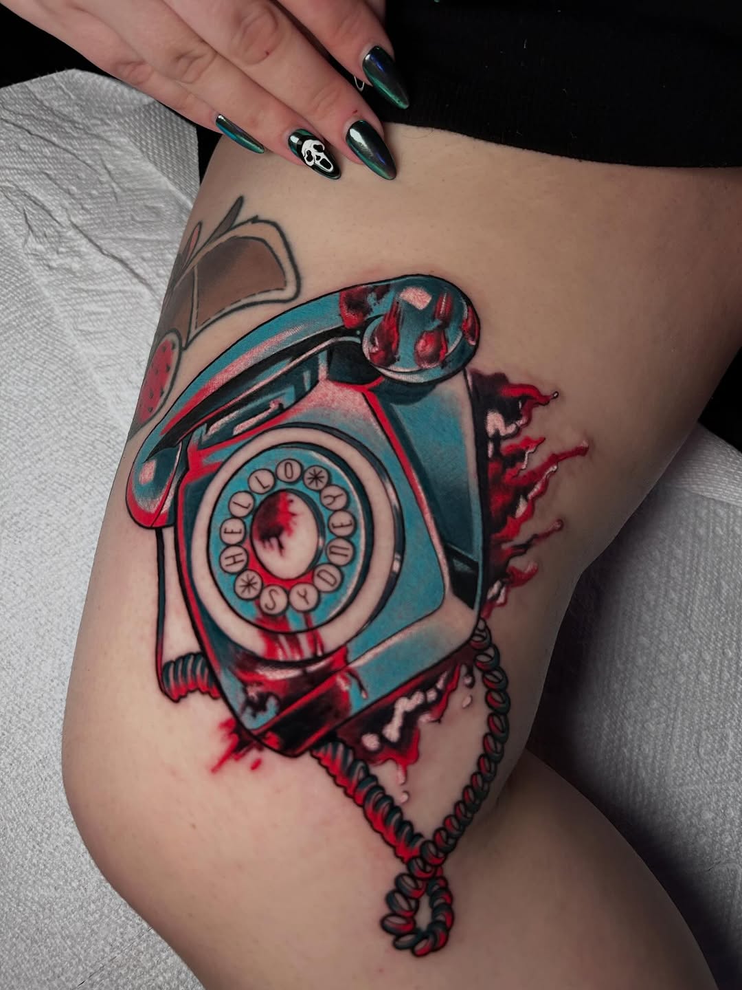 Tattoo by @ratgirltattoo — realism, trash_polka