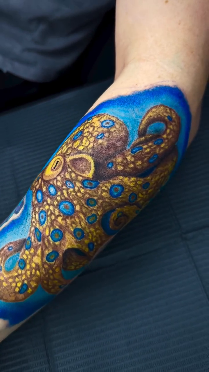 Tattoo by @brooksctattoos — realism, japanese_irezumi