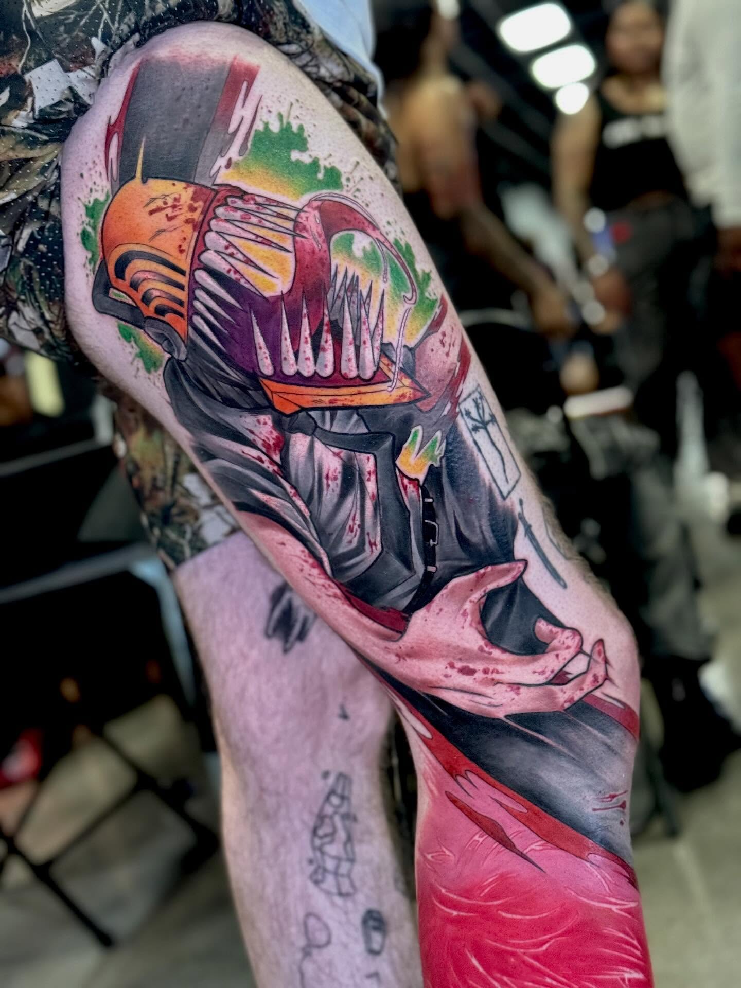 Cyborg realism tattoo on the forearm by 🗡️Abi🗡️