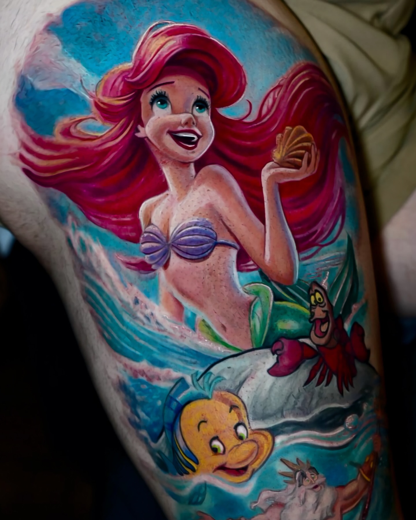Tattoo by @henrryink — new_school, illustrative