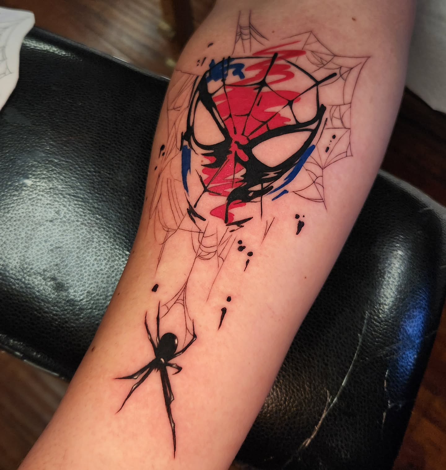 Tattoo by @stone_man720 — geometric