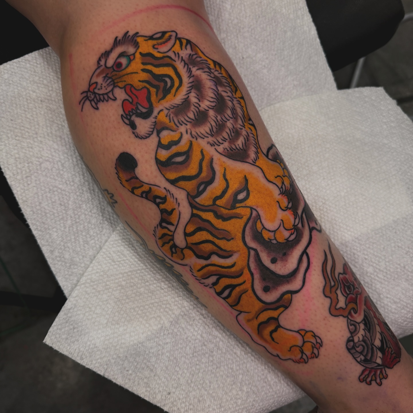 Tattoo by @liztattooer — american_traditional