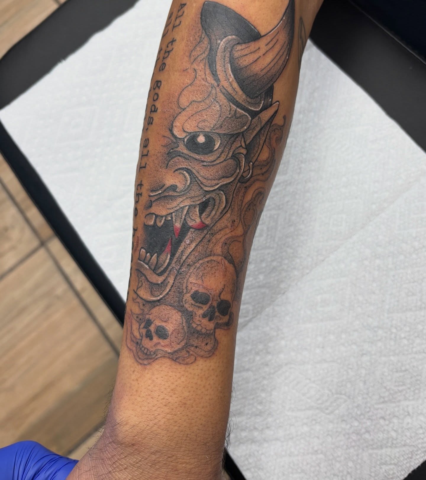 Tattoo by @blkndrose — black_and_grey, realism
