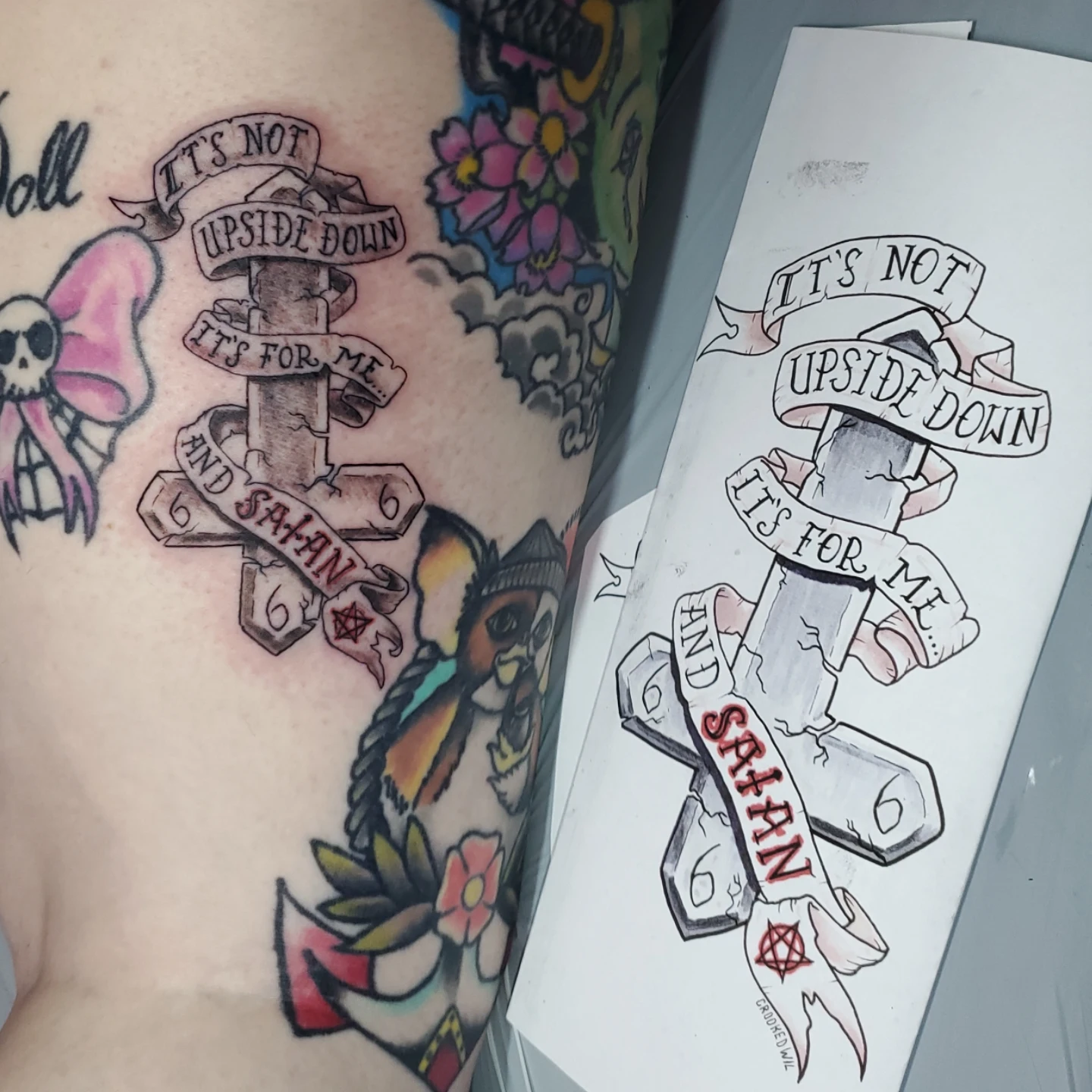 Tattoo by @crookedwil — american_traditional