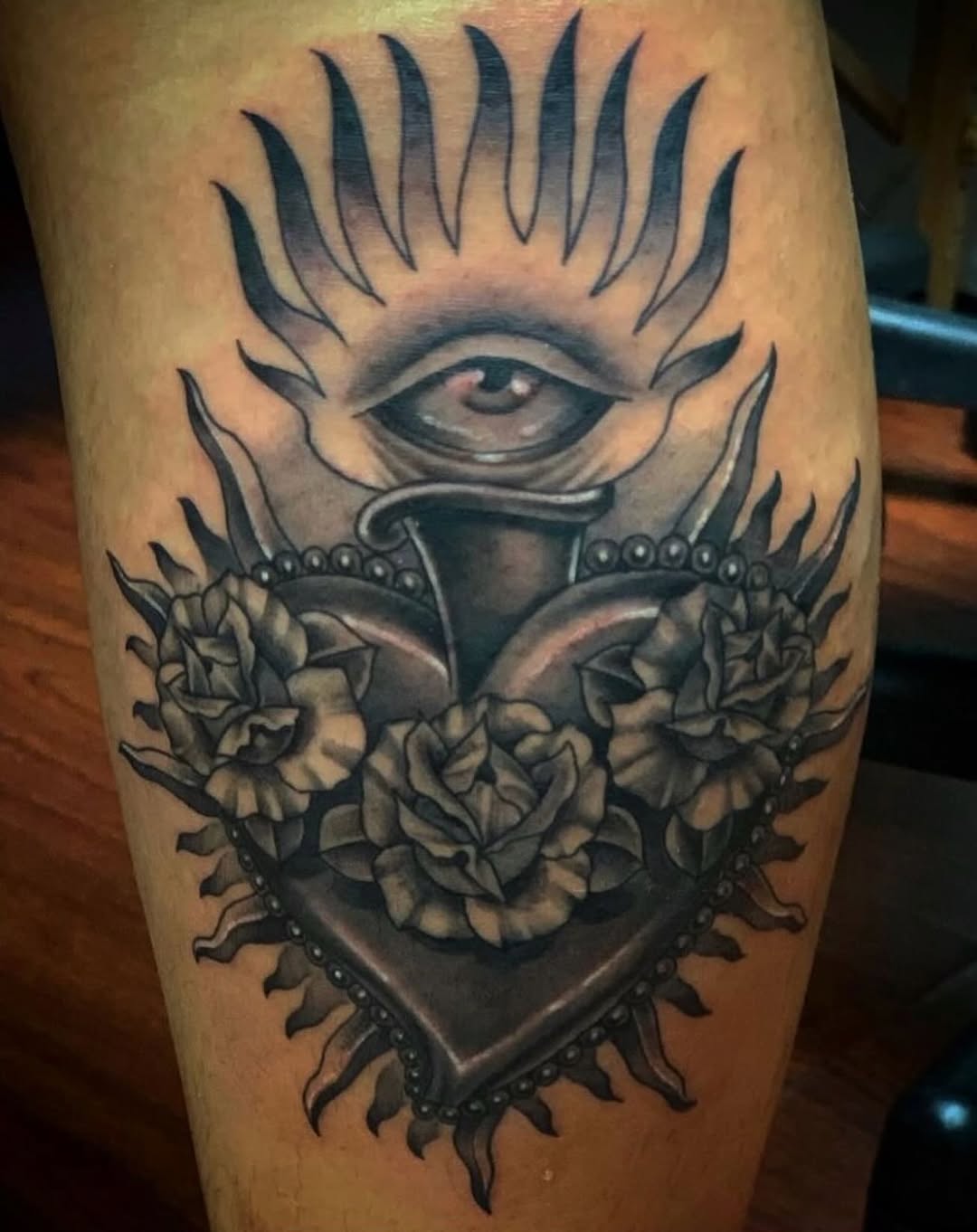 Tattoo by @tattoosbymattarguello — black_and_grey, realism