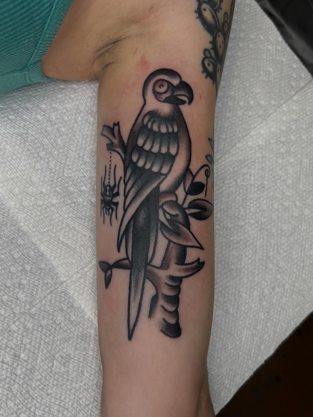 Tattoo by @phileverhard — american_traditional, black_and_grey