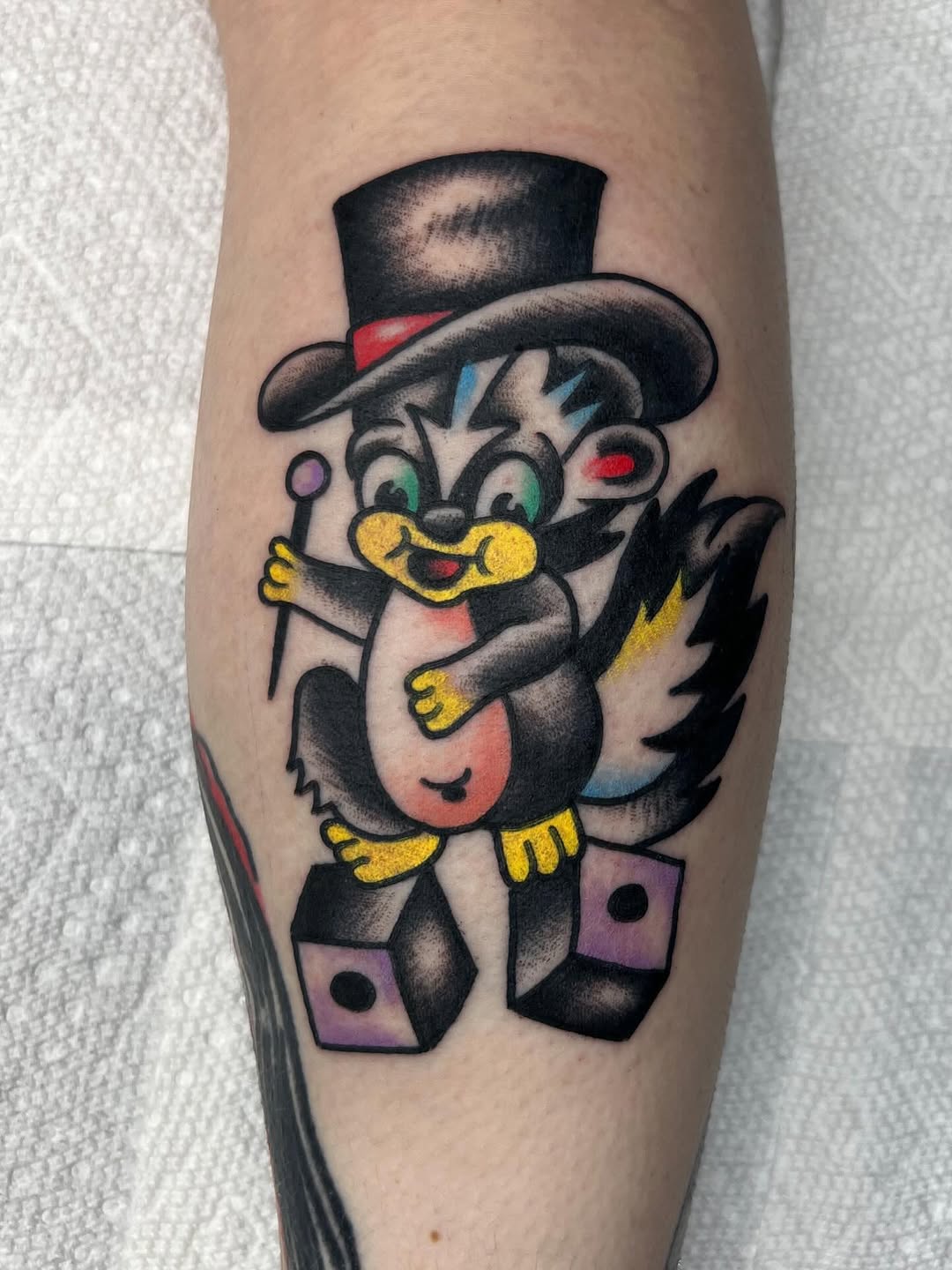 Tattoo by @phileverhard — new_school