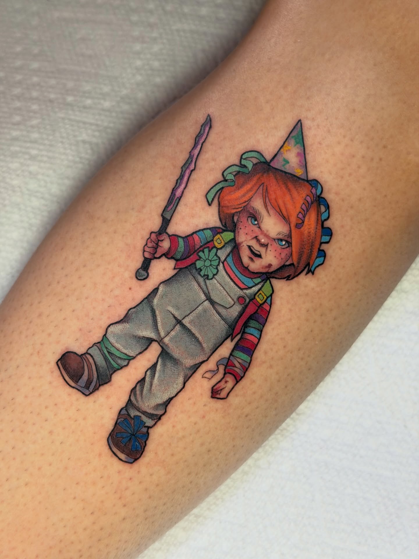 Tattoo by @tattygnatty — dotwork