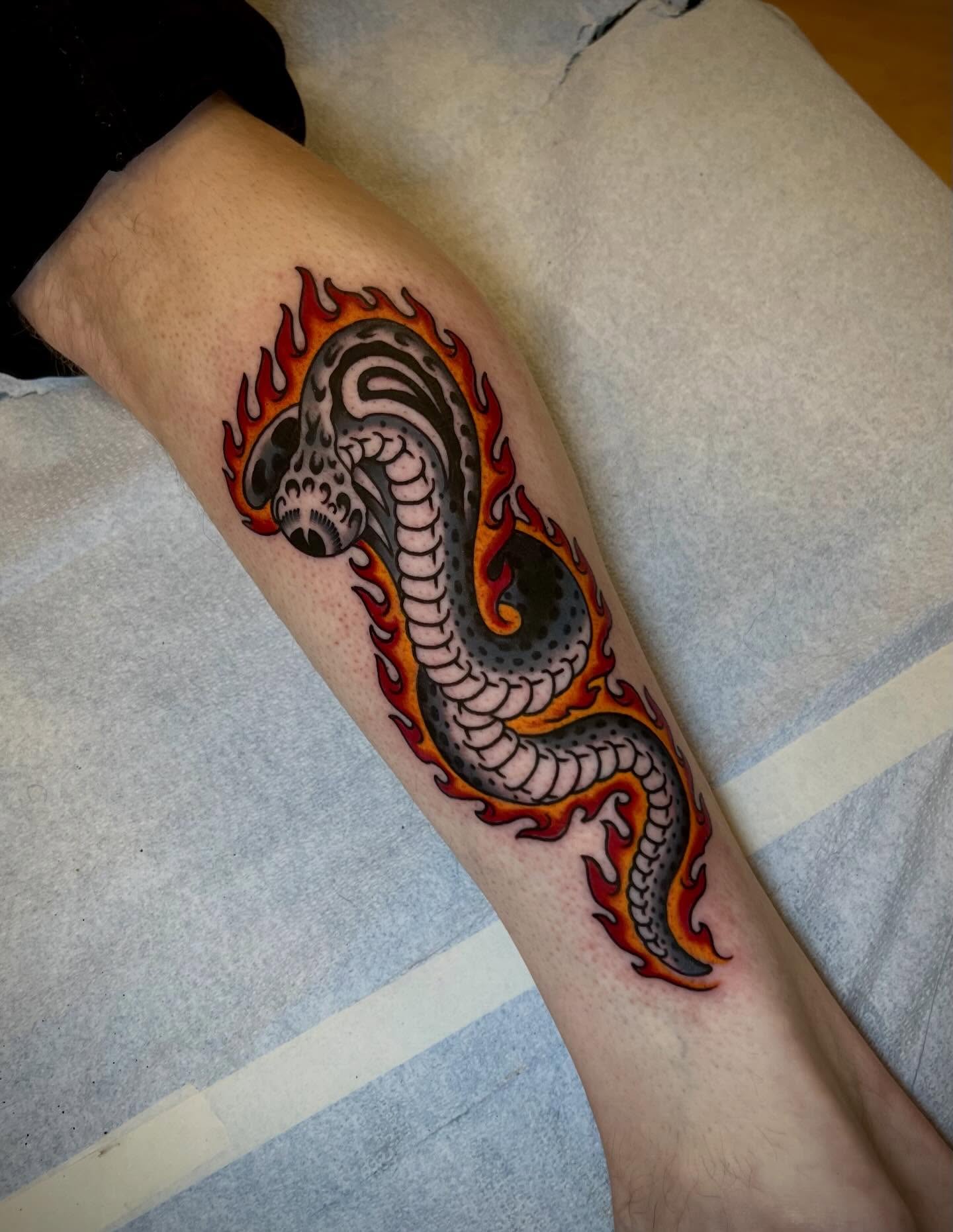 Tattoo by @minnesota_mitch_tattoo — neo_traditional, dotwork