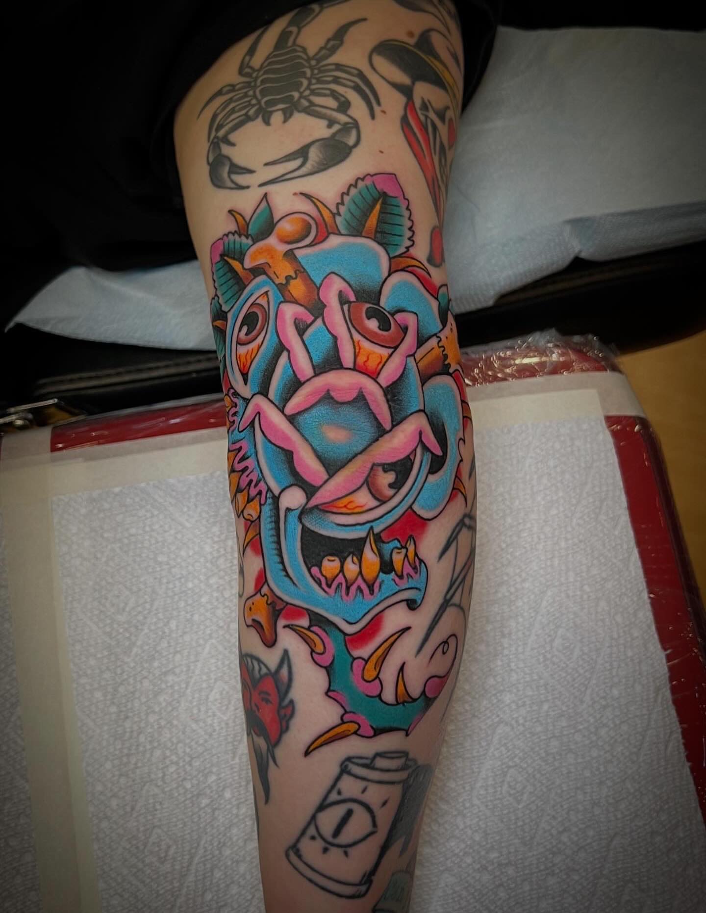 Tattoo by @minnesota_mitch_tattoo — american_traditional, new_school