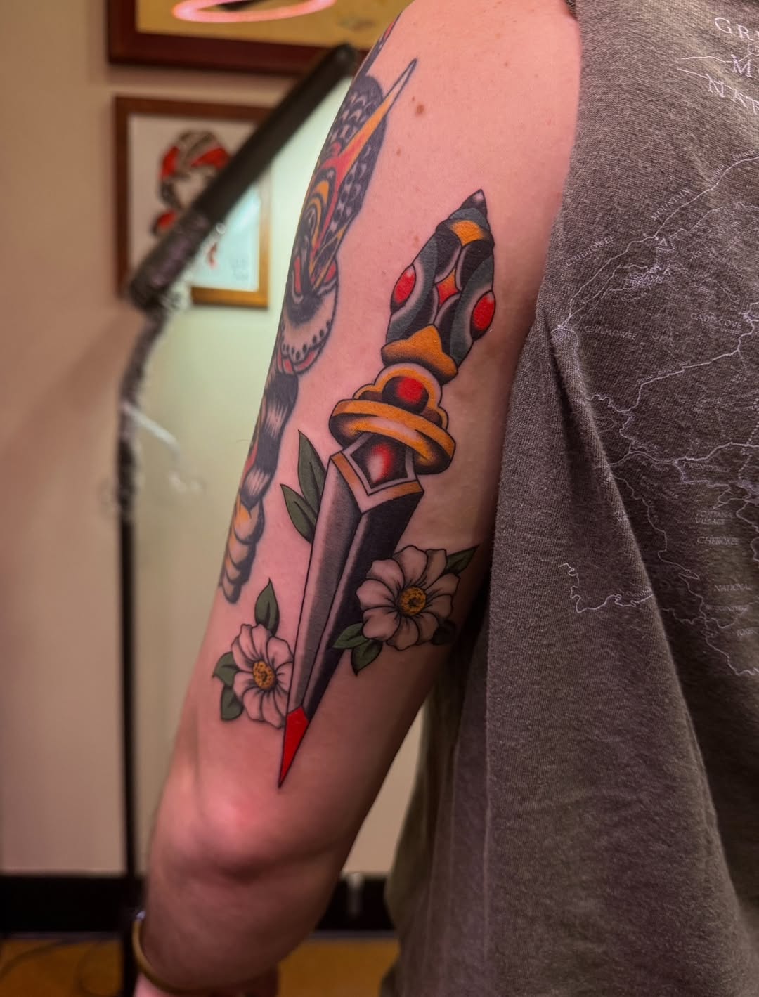 Tattoo by @colournegative — american_traditional