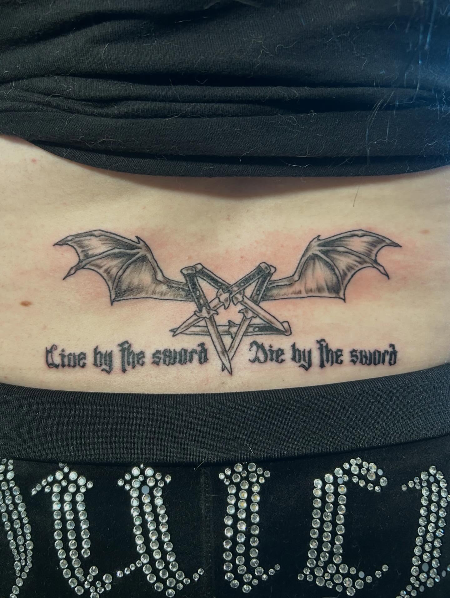 Tattoo by @fionatattooos — black_and_grey
