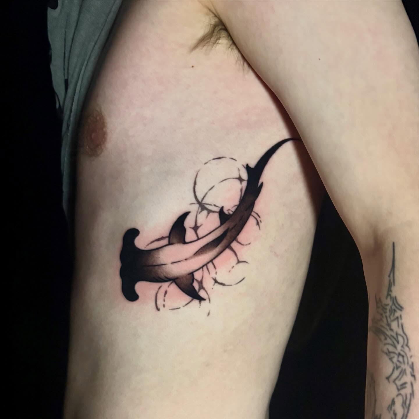 Tattoo by @ugghhhkylie β black_and_grey