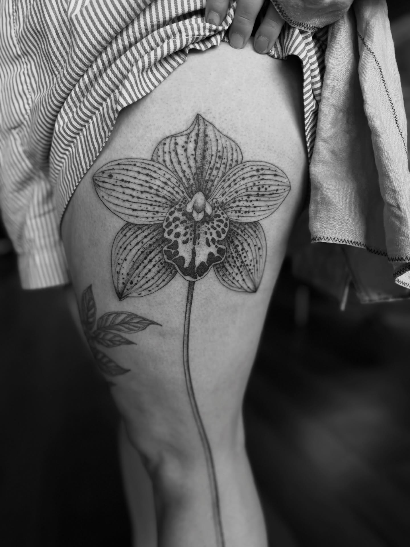 Tattoo by @alexbrooke — black_and_grey