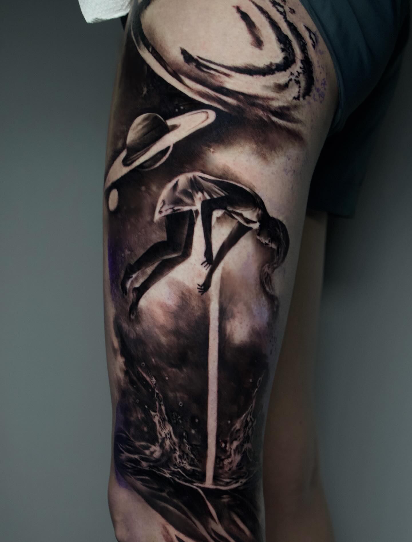 Tattoo by @tattooandres191 — realism, dark_realism