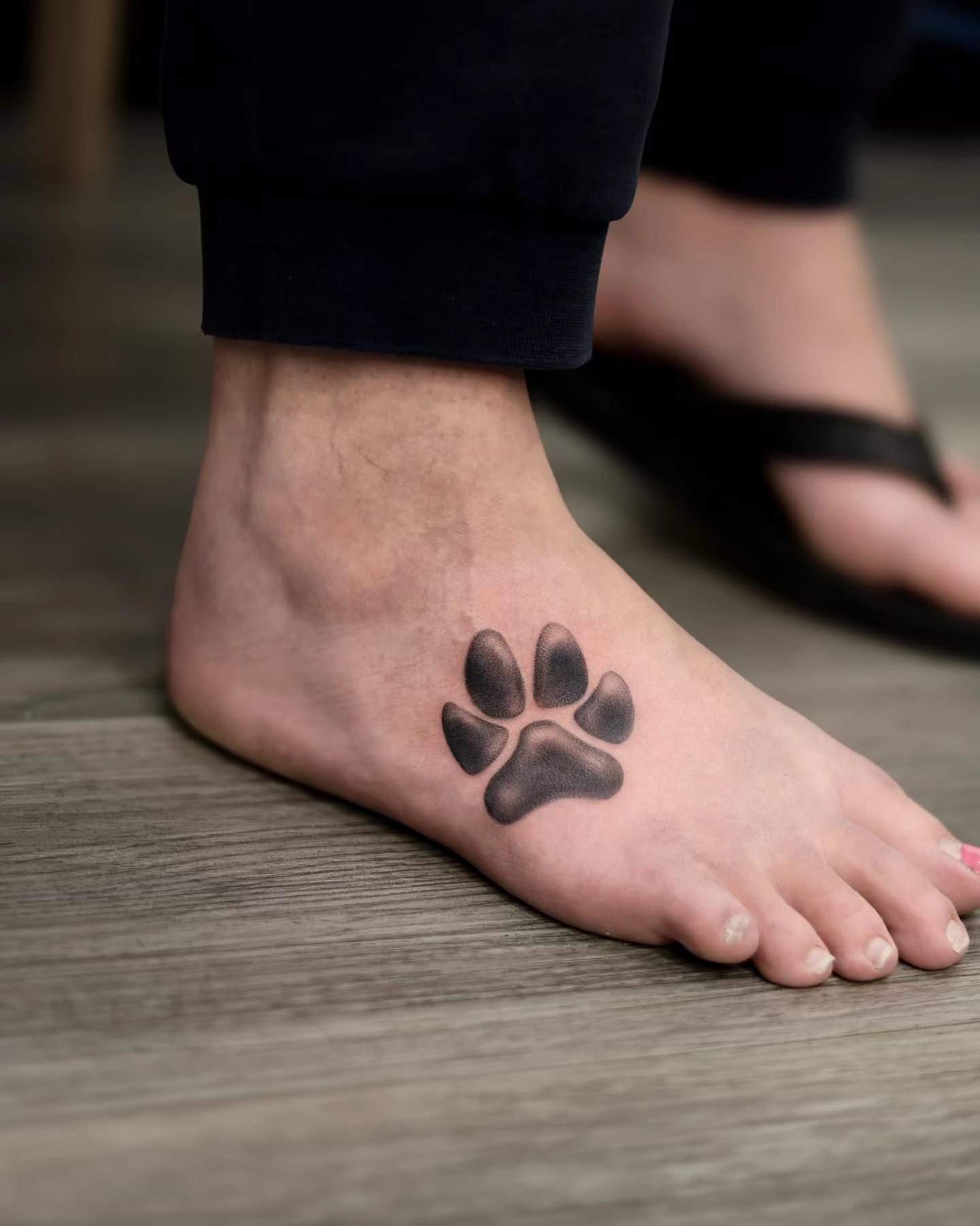 Tattoo by @cien_ink — dotwork